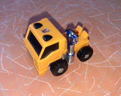 Vintage TRANSFORMERS "Huffer" Minibot Action Figure Hasbro 1983 G1 Takara Truck