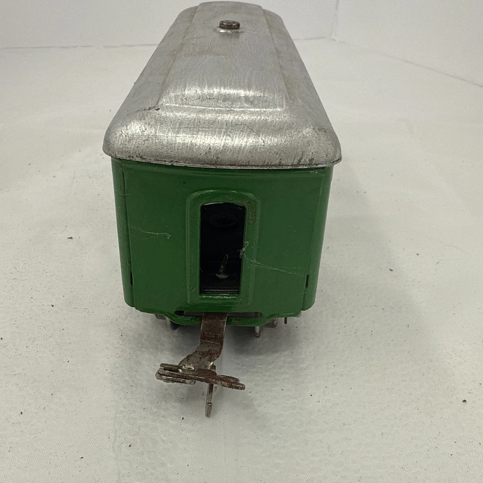 Coche Pullman Lionel Raro De Colección PREGUERRA #309 Estándar FERROCARRIL VERDE Restaurado Foto 3 de 4