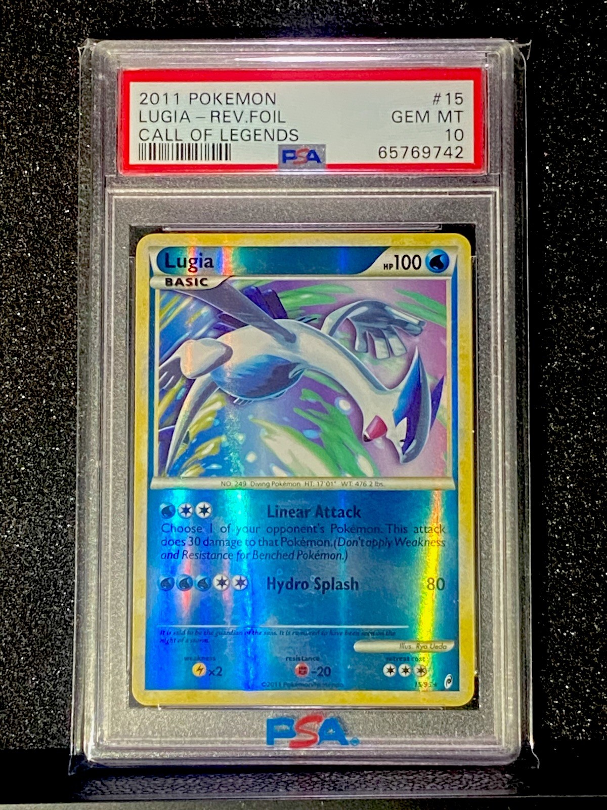 Pokemon Lugia Call of Legends Reverse Holo Rare #15 PSA 10 Gem Mint