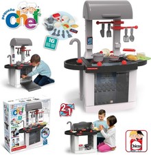 Cucina Per Bambini 2 in 1 Piccolo Chef   16 Accessori Inclusi - Diventa Barbecue