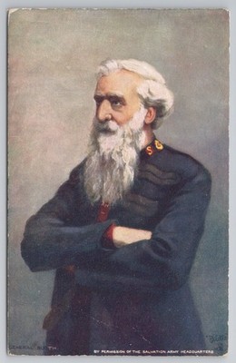 Raphael Tuck Oilette Postkarte General William Booth Heilsarmee Gründer