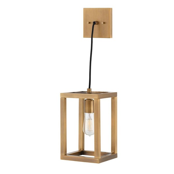 Pendelleuchte Pendellampe HäNgelampe Esszimmerlampe Metall Bronze L 17,8 Cm-image