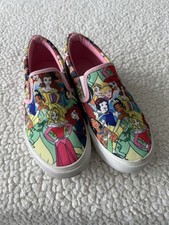 Disney's Princesses Girls' Pink Slip-On Shoes Size 3