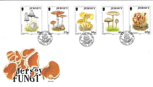 Jersey Comm/FDC -  Jersey Fungi  - 1994 (JES314)