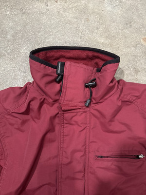 Vintage Oakley Software Snow Shell Jacket Y2K Size Medium Burgundy