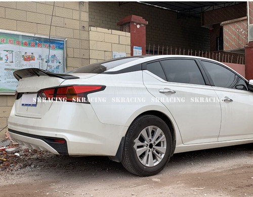 APTO PARA NISSAN ALTIMA 2013-2018 NEGRO BRILLANTE ALERÓN TRASERO MALETERO PATO - Imagen 4 de 15