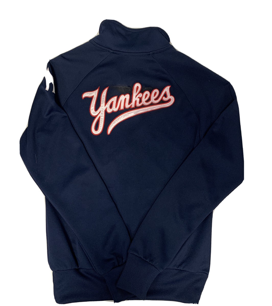 Nike New York Yankees Jacket Sz Sm Navy Back Patch MLB | eBay