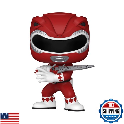 Funko POP! TV: Mighty Morphin Power Rangers 30th Anniversary - Red Ranger - P - Picture 2 of 5