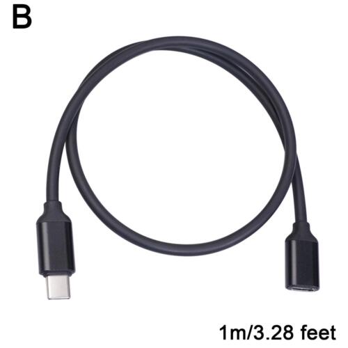 1PC Type C Male to Female PD Charging USB C Extension Extender Cord Sync R4U0 - Picture 12 of 13