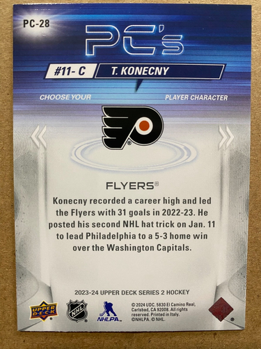 2023-24 Upper Deck Series 2 PC's Insert - Complete Your Set - You Pick - Picture 19 of 25