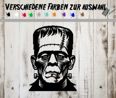 Aufkleber Frankenstein Monster Auto Sticker Tuning JDM Decal  car boot lkw Bike