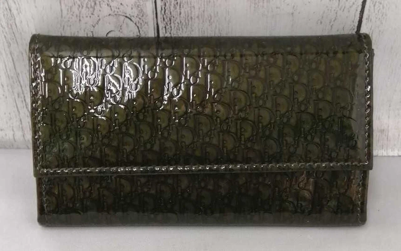 Portefeuille long trotteur Christian Dior L:12 cm H:7,5 cm avec étui inclus du Japon