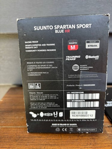 Pulsera deportiva azul poliamida Suunto Spartan - Imagen 7 de 7