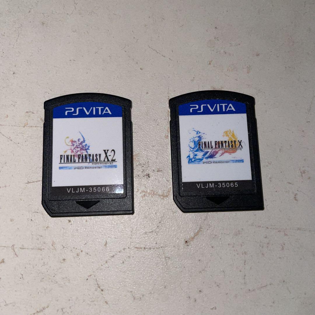 Final Fantasy X / X-2 HD Remaster PS Vita japan game Cartridge set