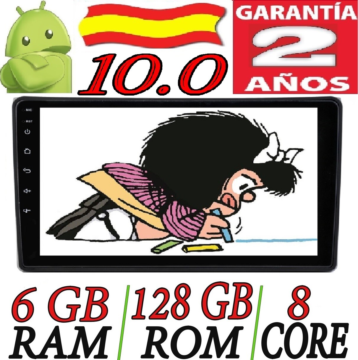 AUDI A4/S4/RS4 ANDROID 10.0 2002-2008 OCTA-CORE 6GB/128GB GPS RADIO DVD CAR AUTO
