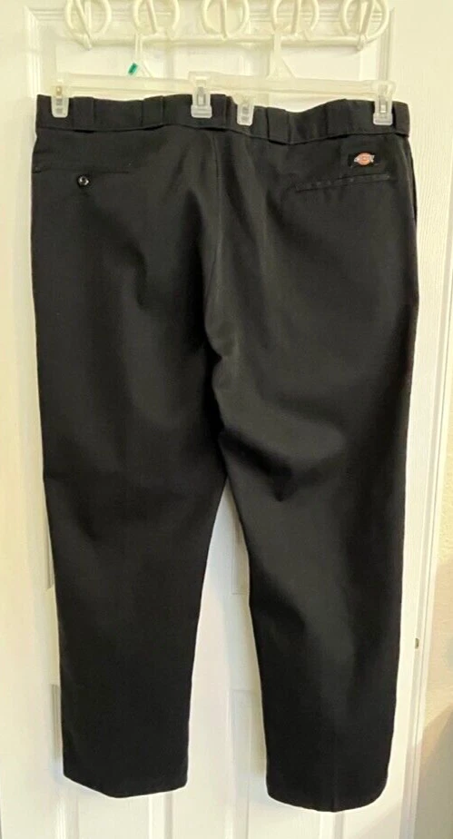 Genuine Dickies 874 Men's Black Original Fit Straight Leg
