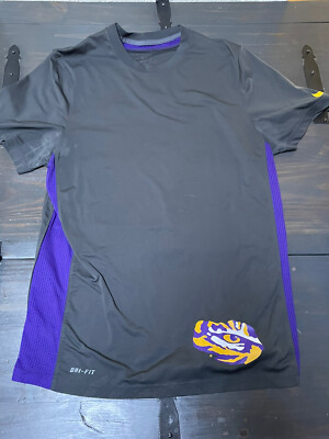 NIKE LSU シングレット　S mens-nike-number-1-white-lsu-