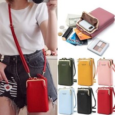 Small Crossbody Bags Women Mini Leather Shoulder Messenger Bag Clutch Wallet US