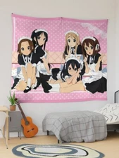 After School Tea Time Maids Tapestry, K-on Tapestry, Hokago Tea Time Tapestry