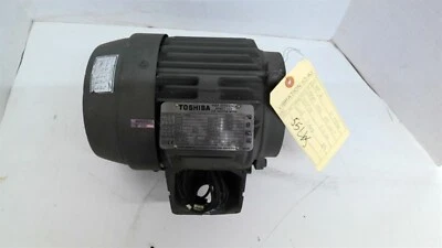 Toshiba 0024FTSA21A-P 2HP AC Motor 1800RPM 4P 3PH 145T 230/450V TEFC 60HZ - Image 1 of 4