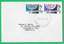 QE II ~ ITERNATIONAL TELECOMMUNICATION - 15th NOV 1965 -  BELFAST CDS (ORDINARY)