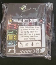 Star Trek Attack Wing (WizKids) OP Prize Pack Kohlar's Battle Cruiser