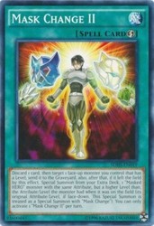 Mask Change II SDHS-EN019 Common - Structure Deck: HERO Strike