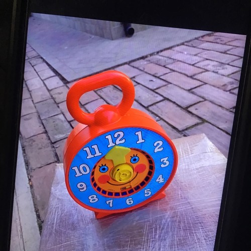 La sveglia parlante Mattel anni 80 vintage orologio bambini - Foto 4 di 6