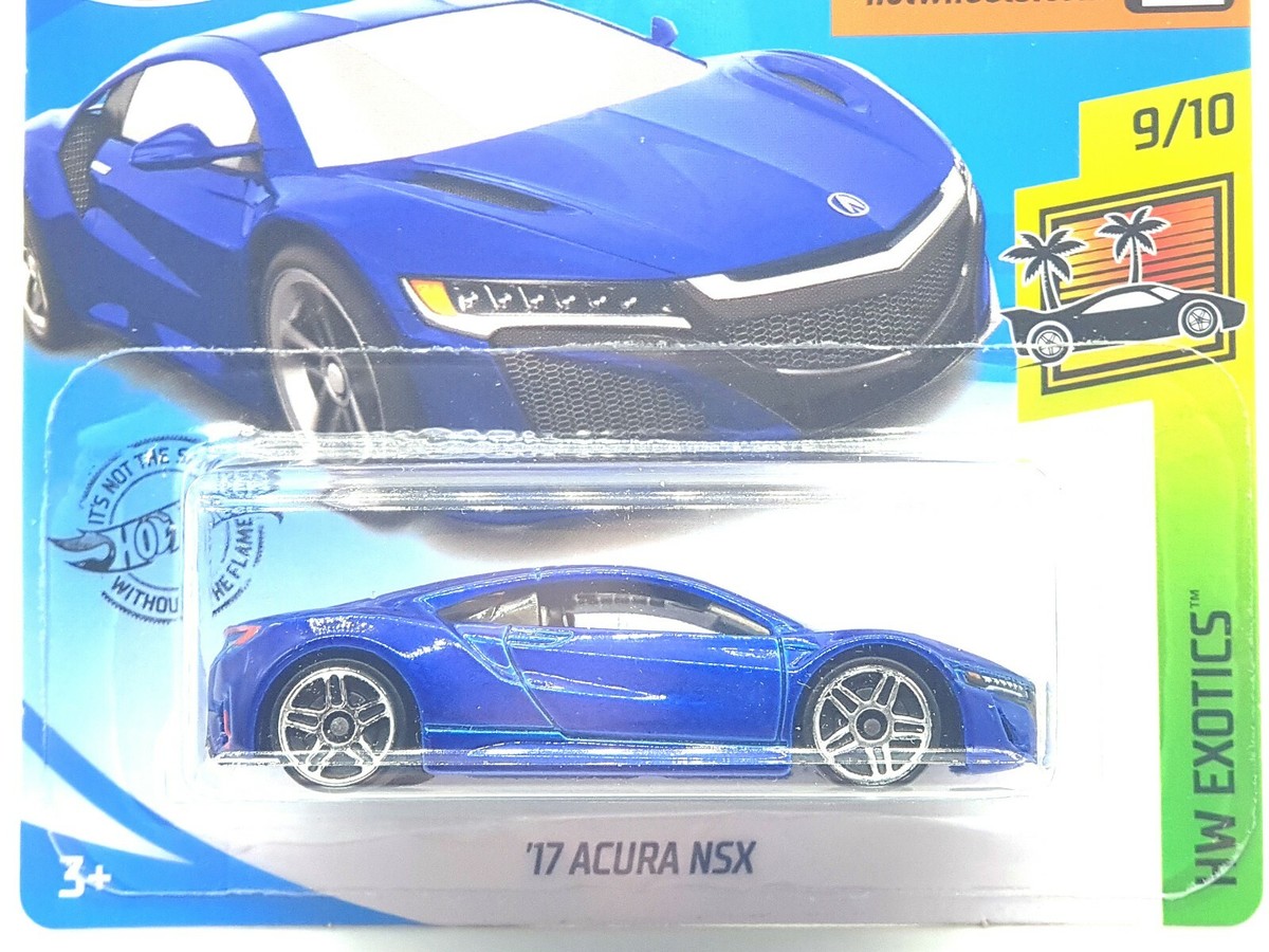 ミニカー Hot Wheels 2017 Acura NSX HW TURBO Amazon.com: Hot Wheels '17 Acura NSX, [red] 148/250 Turbo 5
