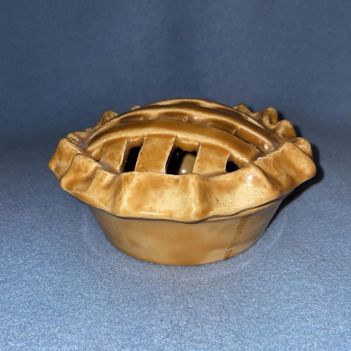 Porta torte vintage in ceramica reticolato mini cucina country sorelline 4" - Foto 5 di 13