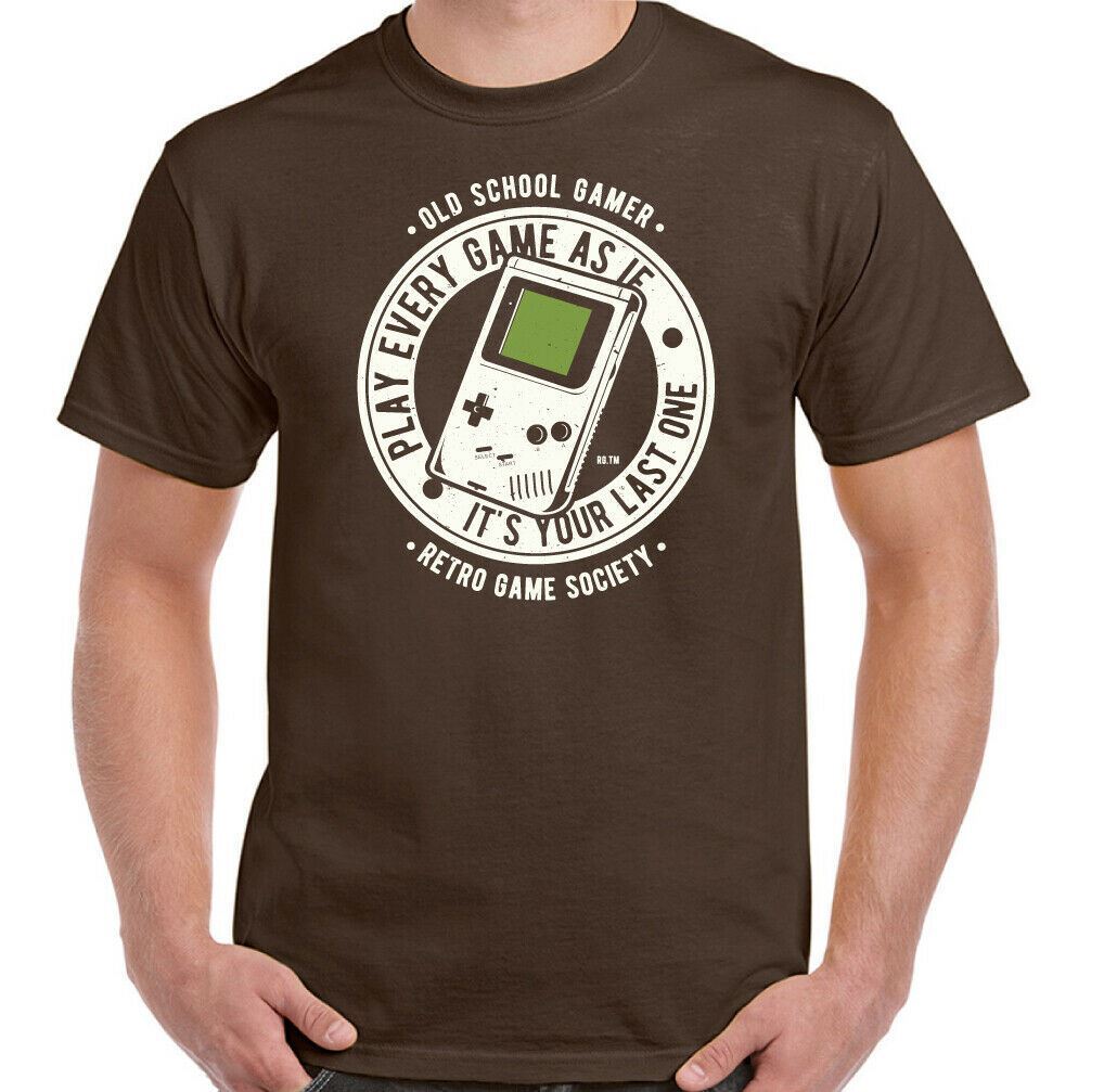 Tシャツ・カットソー TOP T-SHIRT Gaming T-Shirt Mens Funny ZX Spectrum Top Old School Gamer