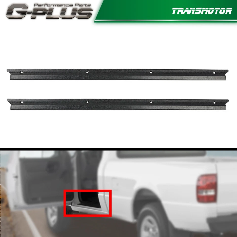 Cubierta protectora de placa de desgaste para umbral de puerta Ford Ranger 92-11 lado derecho y derecho 1 par Foto 4 de 4