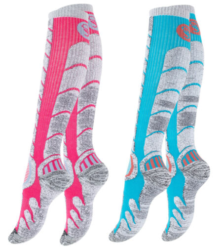 2 Paar Ski & Snowboard Socken Kniestrümpfe Skistrümpfe - Stark Soul - Bild 6 von 32
