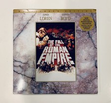 THE FALL OF THE ROMAN EMPIRE  Widescreen Edition  Laserdisc LD  LIKE NEW 