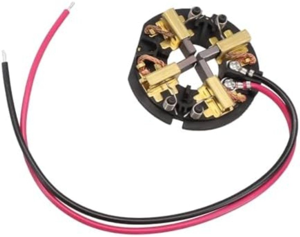 Kit Portaspazzole Trade-Shop con 4 Carboni Motore per Elettroutensili
