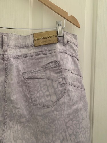 Marina Rinaldi Leopard Print Jeans - Picture 4 of 4