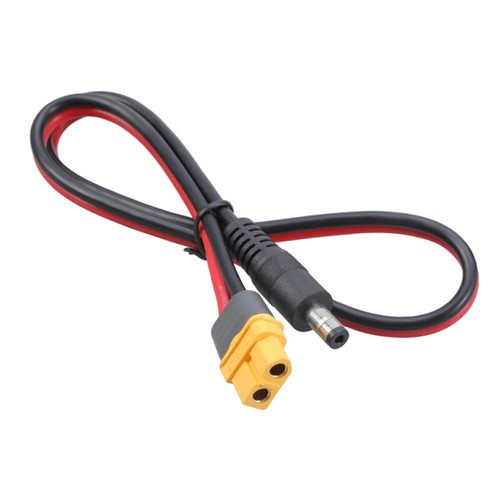 50cm Long XT60 to DC5521/DC5525 Adapter Cable Line for UAV and Solar Battery - Zdjęcie 4 z 10