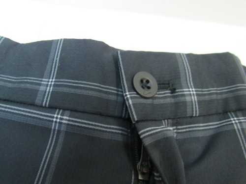 Nike Golf Size 32 Black Check Spandex Blend Golf Shorts Men's - Picture 4 of 9