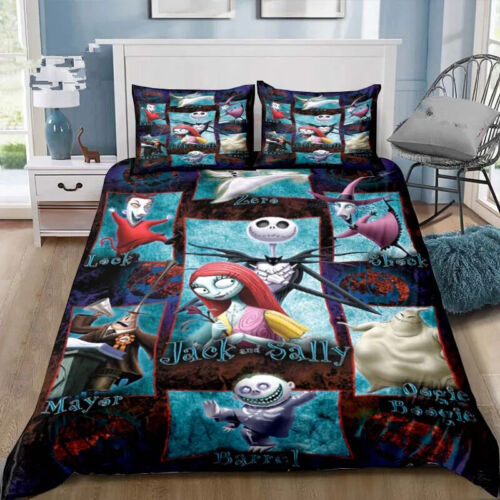 The Nightmare Before Christmas Bettwäsche Jack Skellington Kissenbezug Quiltbezug - Bild 2 von 43