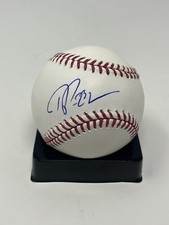 Delvin Perez Signed Autographed NY Yankees ROML Baseball JSA COA