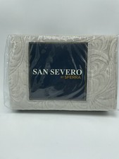 SFERRA  Hannah Continental Sham Retail $85.00 Color Grey New Pillow Sham 26x26