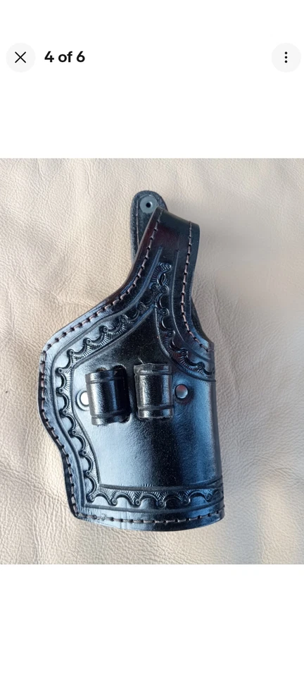 Made to Order 2.5 Inch to 4.25 Inch Bond Arms 45/410 Ammo Holder Holster - Image 3 of 4