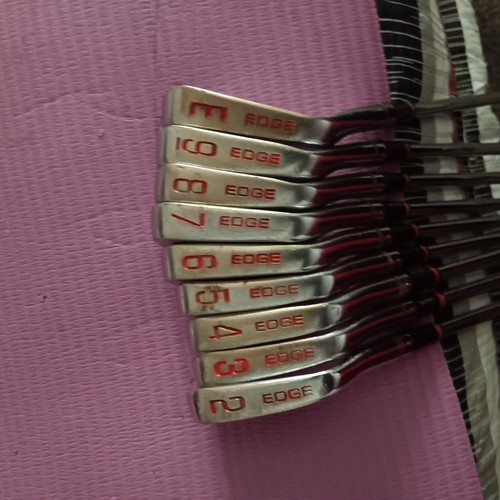 Ben hogan edge irons 2-Ew Right handed steel shaft stiff flex - Picture 7 of 12