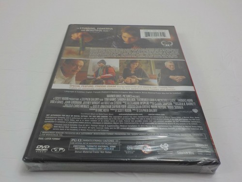 Extremely Loud Incredibly Close DVD Movie Hanks Bullock New Sealed - Picture 6 of 12
