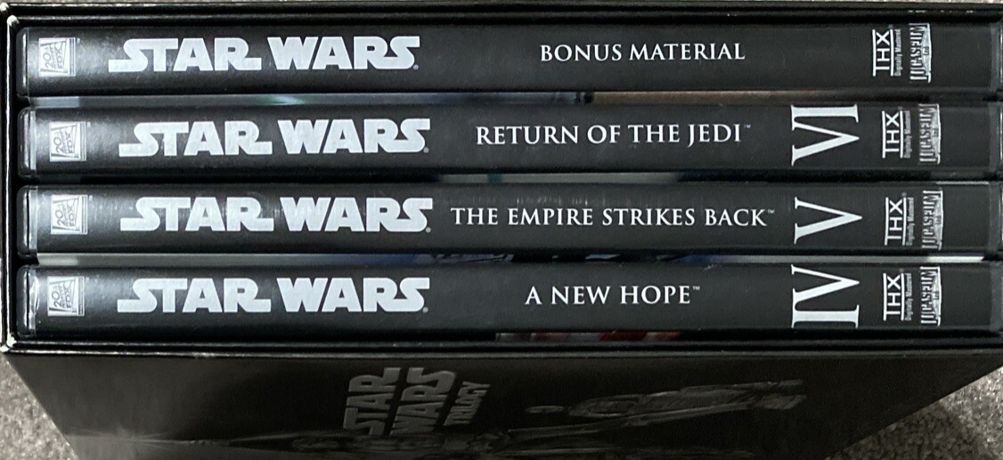 STAR WARS DVDセット Star Wars Trilogy DVD Box Set /b | eBay