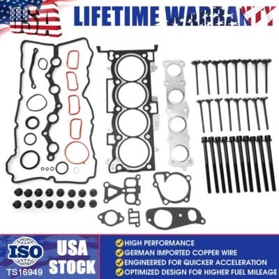 Head Gasket Set W/Bolts For 2010-2015 Hyundai Sonata Kia Optima - Foto 6