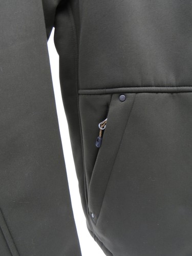 Free Country Men's Jacket Large Dark Olive Green Soft Shell Craftsman - Picture 9 of 17