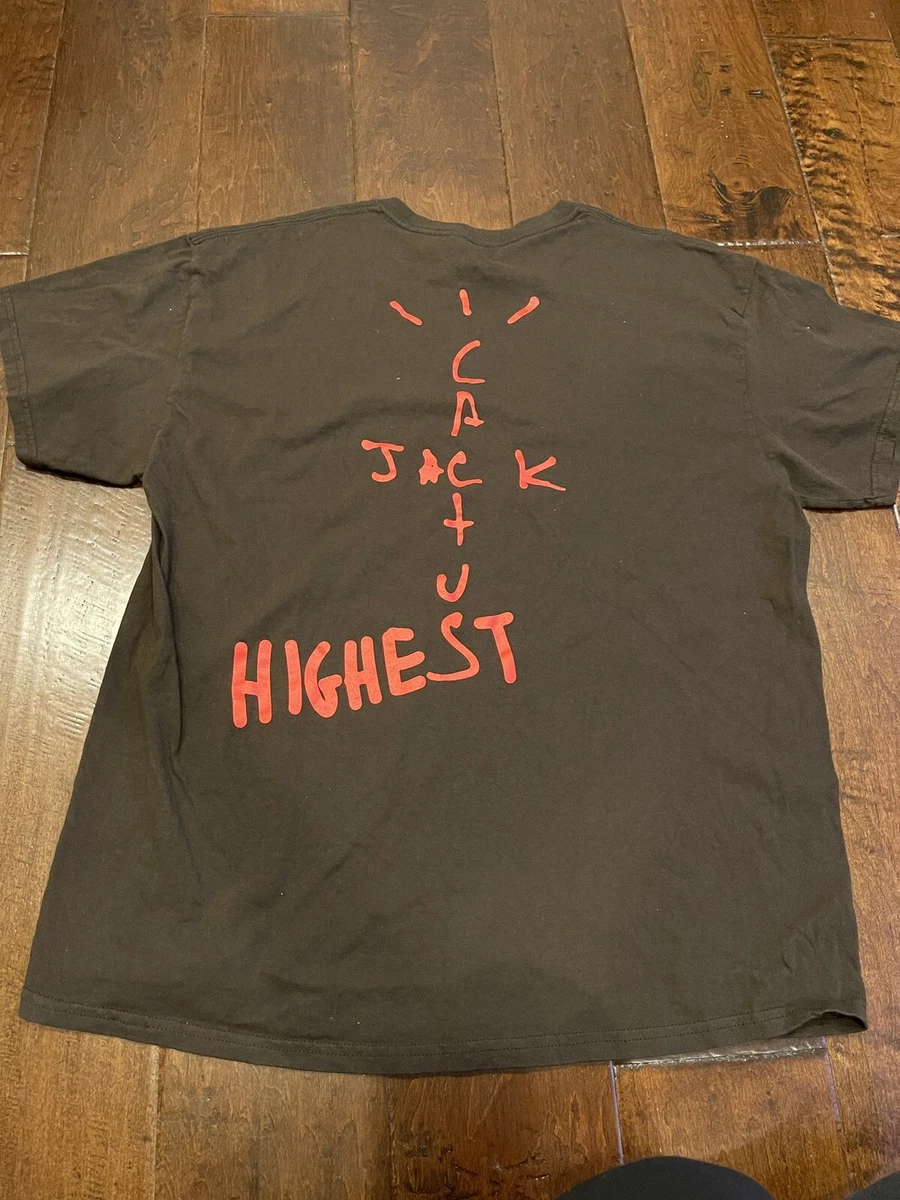 Cactus Jack Travis Scott Highest In The Room T shirt, Cactus Jack T shirt  L28734