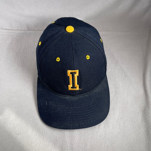 Iowa Hawkeyes Hat Men OS Black Snapback Cap Zephyr NCAA Collegiate Vintage - Picture 6 of 10