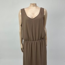 Show Me Your MuMu Kendall Maxi Dress Women's Brown XXL 2XL Formal Evening ZZ13